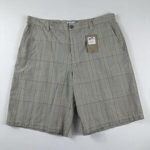 Columbia Rockwell Plaid Shorts Mens 40 12" Inseam Casual Hiking Travel